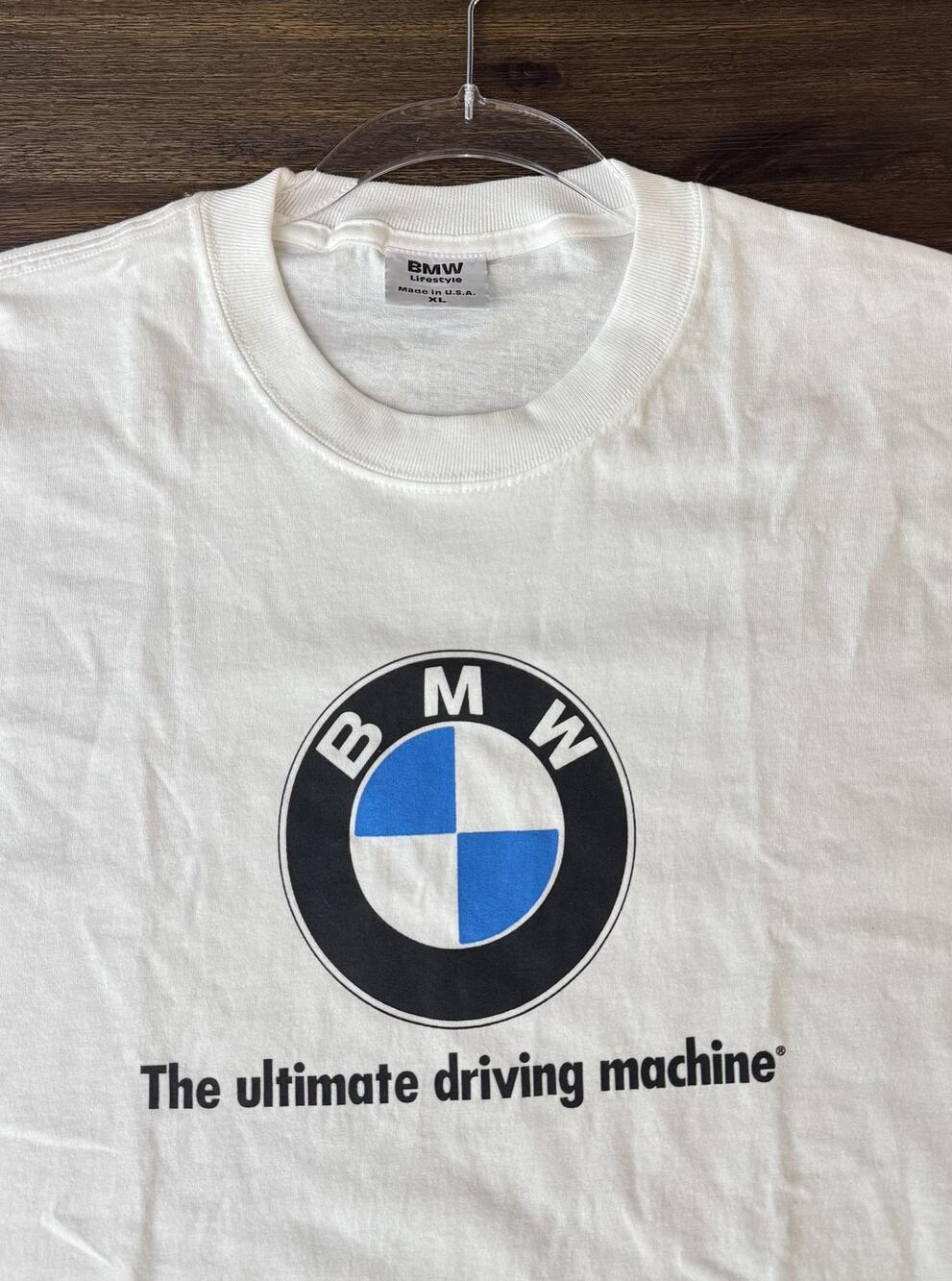Vintage 90s BMW Lifestyle T Shirt XL Made USA Ultimate Driving Machine Tee rare